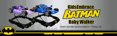 Amazon Com Kidsembrace Batman Baby Activity Walker Dc Comics Car Music And Lights Blue Baby