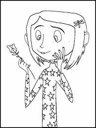 More 100 coloring pages from coloring pages for girls category. Printable Coloring Sheets Coraline 6