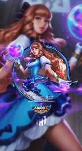 Wallpaper Phone Guinevere Fleur De Bleau By Fachrifhr Mobile Legend Wallpaper Alucard Mobile Legends Mobile Legends