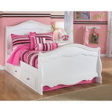 Buy ashley furniture mocha sectional set: Aadhya Wingback Headboard Girls Bedroom Furniture Sleigh Beds Ashley Furniture
