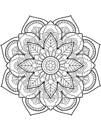 By best coloring pagesmarch 5th 2019. Flower Mandala Coloring Pages Best Coloring Pages For Kids