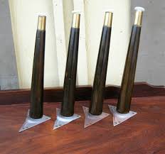 12 Inch Mid Century Tapered Wooden Legs Coffee Table Legs Tapered Wooden Legs By 15degrees On Etsy Coffee Table Legs Table Legs Wooden Leg