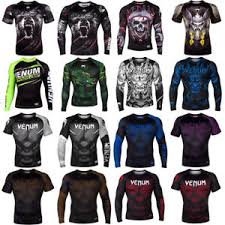 Details About Venum Fight Your Limits Antiwear Clothes Blend Athletic Fit Crewneck T Shirt