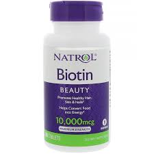 También contribuye en su actividad al ácido fólico, vitamina b12, ácido pantoténico y aminoácidos. Natrol Biotina 10000 Mcg Para Cabello 100 Tabletas Acuarios Y Tanques Aliexpress