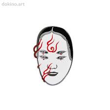 4 EYES Japanese Tattoo Pin Limited Edition Collaboration Monica Motta X  Dokino Beautful Face Four Eyes Tattoo Design Feminine Ink - Etsy Norway