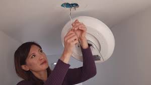 Now you can use your screwdriver to tighten the modern light fixture up to the junction box. Koda Led Ceiling Light Installation Youtube
