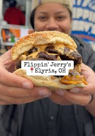 Wagyu Smash Burgers at Flippin' Jerry's in Elyria, OH