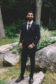Intimate Us Wedding In The Woods With A Rustic Fairytale Setting Indian Wedding Suits Men Groom Dress Men Wedding Suits Men Black
