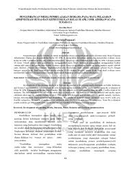 Inilah ulasa yang mau download rpp mata pelajaran otomatisasi tata kelola humas dan keprotokolan smk kelas xi kurikulum 2013 revisi 2017 jurusan humas kurikulum. Top Pdf Pengembangan Media Pembelajaran Diorama Pada Mata Pelajaran Administrasi Humas Dan Keprotokolan Kelas Xi Apk 3 Smk Adhikawacana Surabaya 123dok Com