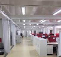 Anti-corrosion flat pack container offices with facilities.