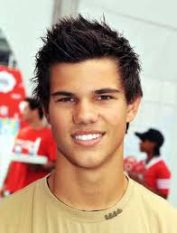 When learning how to do short hair in this style, you can easily switch it up by smoothing your hair down on each side like the. Taylor Lautner Jacob Black Hairstyles Cool Men S Hair