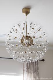 Diy a dropped ceiling light box with the kinook system more info at: Remodelaholic 25 Gorgeous Diy Chandeliers