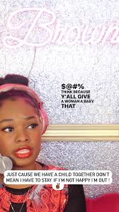 Don’t think because you give me a kid that I’m going to stay . I’m not stay  with you for the kids . #sorrynotsorry if I’m not happy I’m out ! ✌🏾 New  episode out now ! “The power in walking away” link ...