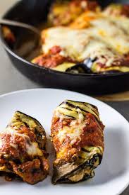 Spinach Mushroom Eggplant Rollatini Eggplant Rollatini Eggplant Rollatini Recipe Eggplant Recipes Parmesan
