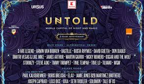 It was the last standing major summer festival still possibly. ArtiÈ™ti Noi In Line Up Ul Untold 2019 Elle Ro