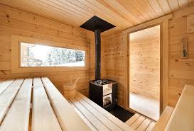 Die Sauna Eine Heisse Angelegenheit Schwimmbad De In 2020 Saunaofen Sauna Dampfbad Kabine
