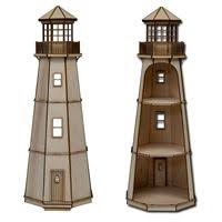 Handmade lighthouse ideas for a base to sit on. 42 Lighthouse Ideas Lighthouse Lighthouse Crafts Beach Crafts