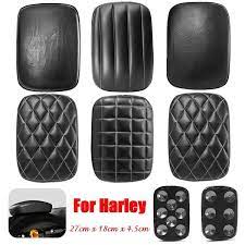 For Dyna Custom Motorcycle Rear Passenger Seat Pad Cushion Pillion 6 8 Suction Cups Wish Homemade Motorcycle Motorcycle Style Motorcycle Decor