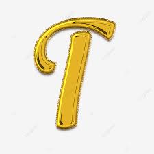 Flat vector logo design template. T Golden 3d Alphabet Design Png T Golden 3d Alphabet Png Transparent Clipart Image And Psd File For Free Download