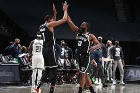 Kd is a walking bucket and with james harden still being out, it's his responsibility to carry this team offensively. Harden And Durant See Nets Past Bucks Warriors End Lakers Winning Streak Mykhel