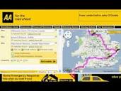 Using the AA Route Planner for Planning a UK Road Trip - YouTube