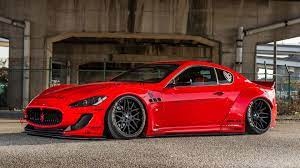 Widebody Maserati Gran Turismo Dreads Speed Bumps Maserati Granturismo Maserati Luxury Cars