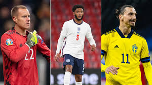 First half ends, kosovo 0, sweden 2. Schweden Dejan Kulusevski Stosst Zur Mannschaft Kicker