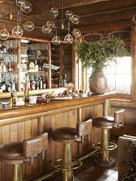 Accentrics home p006153 wood and metal bar. 33 Beautiful Home Bar Ideas Best Designs For Small Home Bars