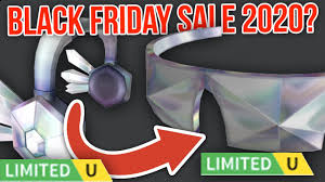 Roblox Black Friday Sale 2020 Limiteds Leaked Youtube
