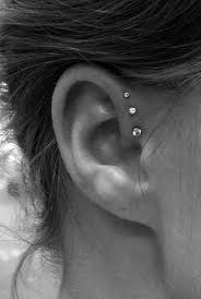 The piercing itself is usually made with a small gauge hollow piercing needle, and typical jewelry would be a small diameter captive bead ring, or a stud. Helix Und Anti Helix Forward Helix Die Klinik