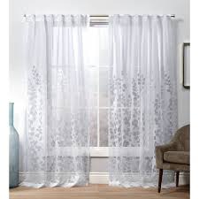 Check spelling or type a new query. Wilshire Back Tab Sheer Window Curtain Panels White Exclusive Home Target