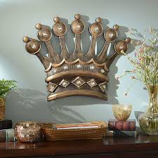 Center street has 4 or 5 home decor stops, but kirkland deserves more foot traffic thank have seen there. His Crown Gold Jeweled Wall Plaque Kirklands