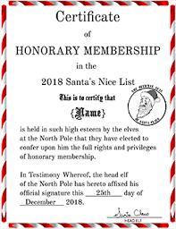 These honorary elf certificates make excellent gifts or keepsakes. Blogs Certificate Creator Create And Print Awards And Certificates For School Sports Work Or Fun