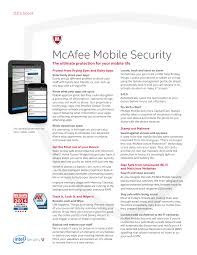 Lookout mobile security is an app available for android and ios that helps protect your device and personal data. Mcafee Com