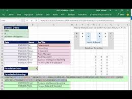 Excel Magic Trick 1382 Extract Records With Multiple Contains Partial Excel Tutorials Excel Excel Formula