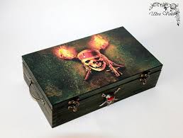 Exklusive Teebox Tee Tea Teebeutel Teekiste Piraten Der Karibik Tea Box Wooden Tea Box Exclusive Tea