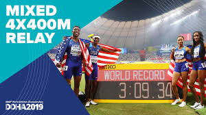 While the athletic events have begun in tokyo, team usa faced a nightmarish start. World Athletics Mixed 4x400m Relay Final World Athletics Championships Doha 2019 Facebook