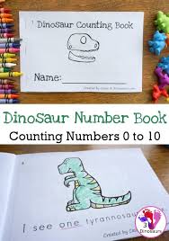 Free Dinosaur Number Counting Book For Kids Work On Numbers 0 To 10 With A D Dinosaur Activities Preschool Dinosaur Theme Preschool Dinosaur Crafts Preschool