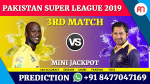 Quetta gladiators is proud to announce golootlo as their official app partner for pakistan super league 6. 3rd Match Psz Vs Qtg Today Match Prediction Who Will Win Peshawar Zalmi Vs Quetta Gladiators 3rd Psl Match Prediction Psl 2019 Match Prediction Today Match Prediction Prediction Mania Who Will Win
