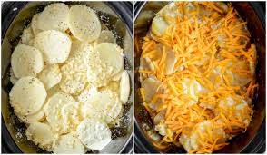 Crock pot scalloped potato recipe. Crockpot Scalloped Potatoes Easy Cheesy Lil Luna