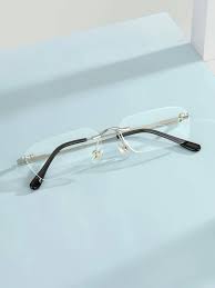 نظارات طبية بدون اطار بعدسة هندسي | شي إن