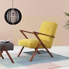 Retrostar Chair Yellow By Sternzeit Design Germandesign Midcentury Midcenturymodern Retro Armchair Chair Guest Bedroom Decor