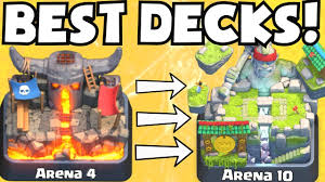 I tested a similar deck for a few battles before the tesla nerf. Clash Royale Best Arena 4 Arena 10 Decks Undefeated Best Attack Strategy Tips F2p Players Youtube