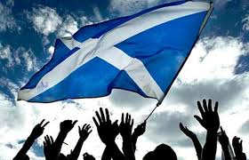 Banner o scotland, also known as st andrew's cross or the saltire) consists of a white saltire defacing a blue field. Gerb Gimn I Flag Shotlandii