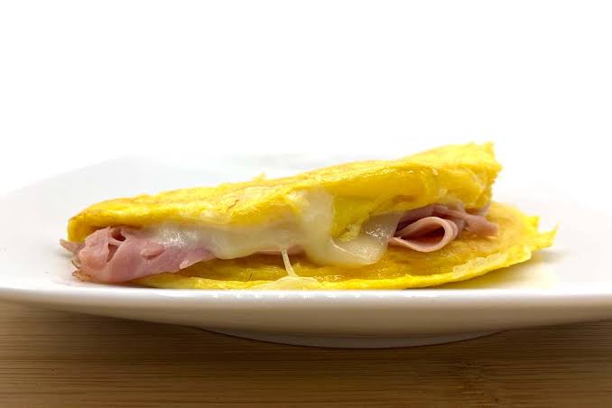 Tortilla francesa de pavo y queso | Bidart