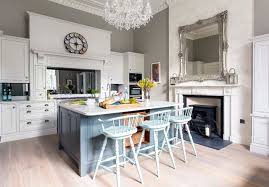 Using decorative and functional kitchen cabinet designs. Elegant Kitchen Is True To Edinburgh Home S Historic Style