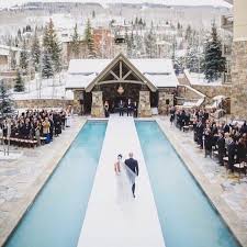 In Honor Of Today S Snowpocalypse Here In Denver We Give You This Unreal Winter Wonderland Wedding Wed Winter Wedding Ceremonies Winter Wedding Wedding Vail