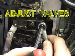 Valve guides don't really cause much smoke unless they are really bad, and either wouldn't cause it to start smoking all of a sudden. Lawn Mower Repair Valve Adjustment V Twin Briggs Youtube