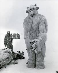 Filming Des Webb As The Wampa Snow Creature On Location In Finse Norway Star Wars Pictures Star Wars Helmet Star Wars Art