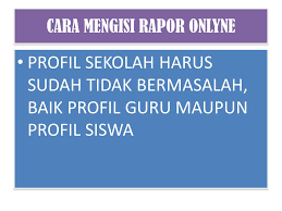 Berikut contoh buku company profile yang dikerjakan oleh grapiku. Cara Mengisi Rapor Onlyne Ppt Download